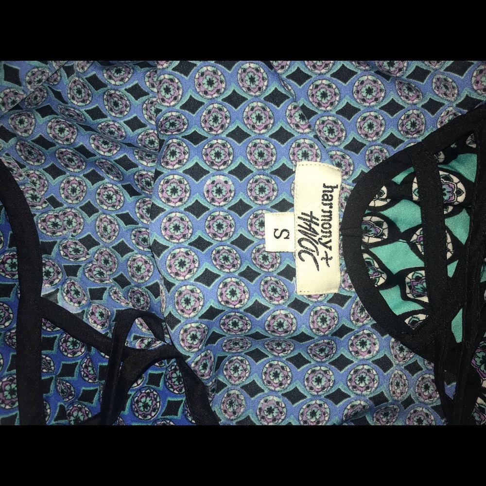 Blue patterned romper - Picture 6 of 6